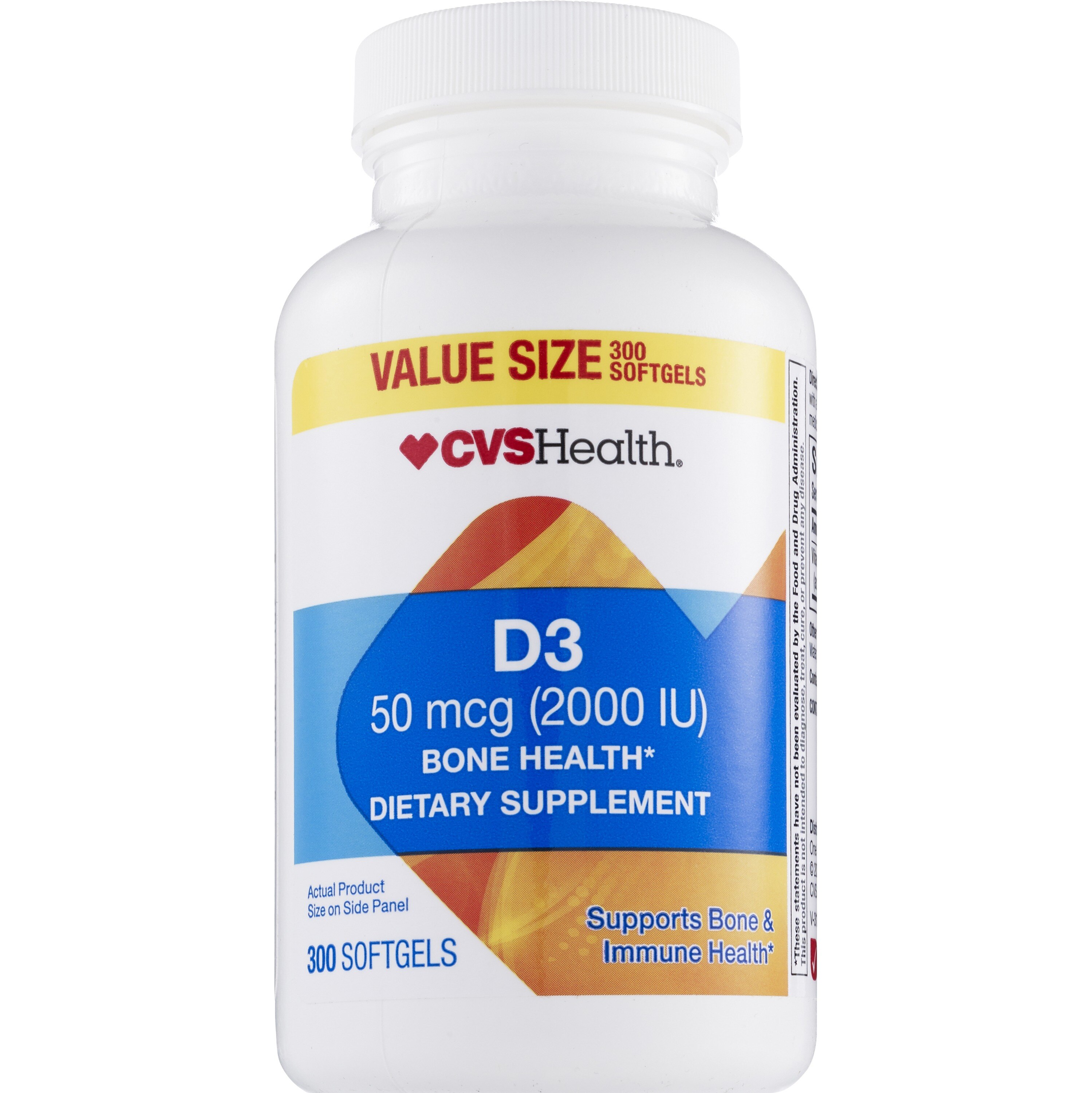 CVS Health Vitamin D3 2000IU Softgels