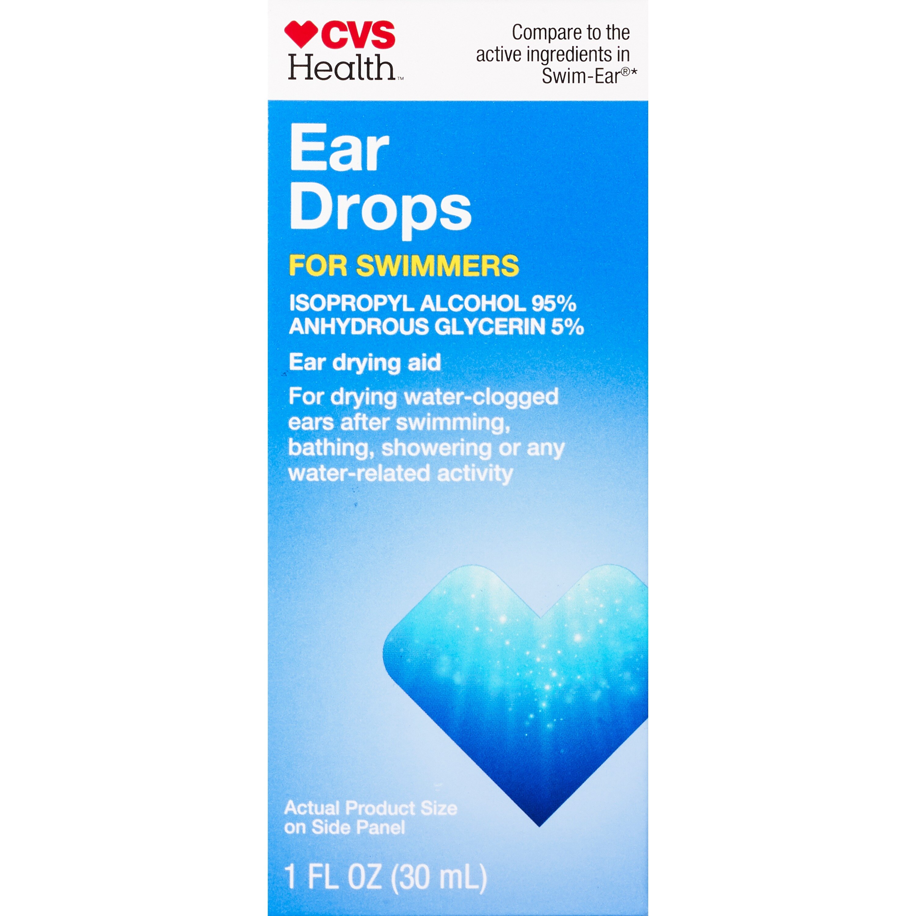 CVS Health Ear Drops for Swimmers, 1 OZ