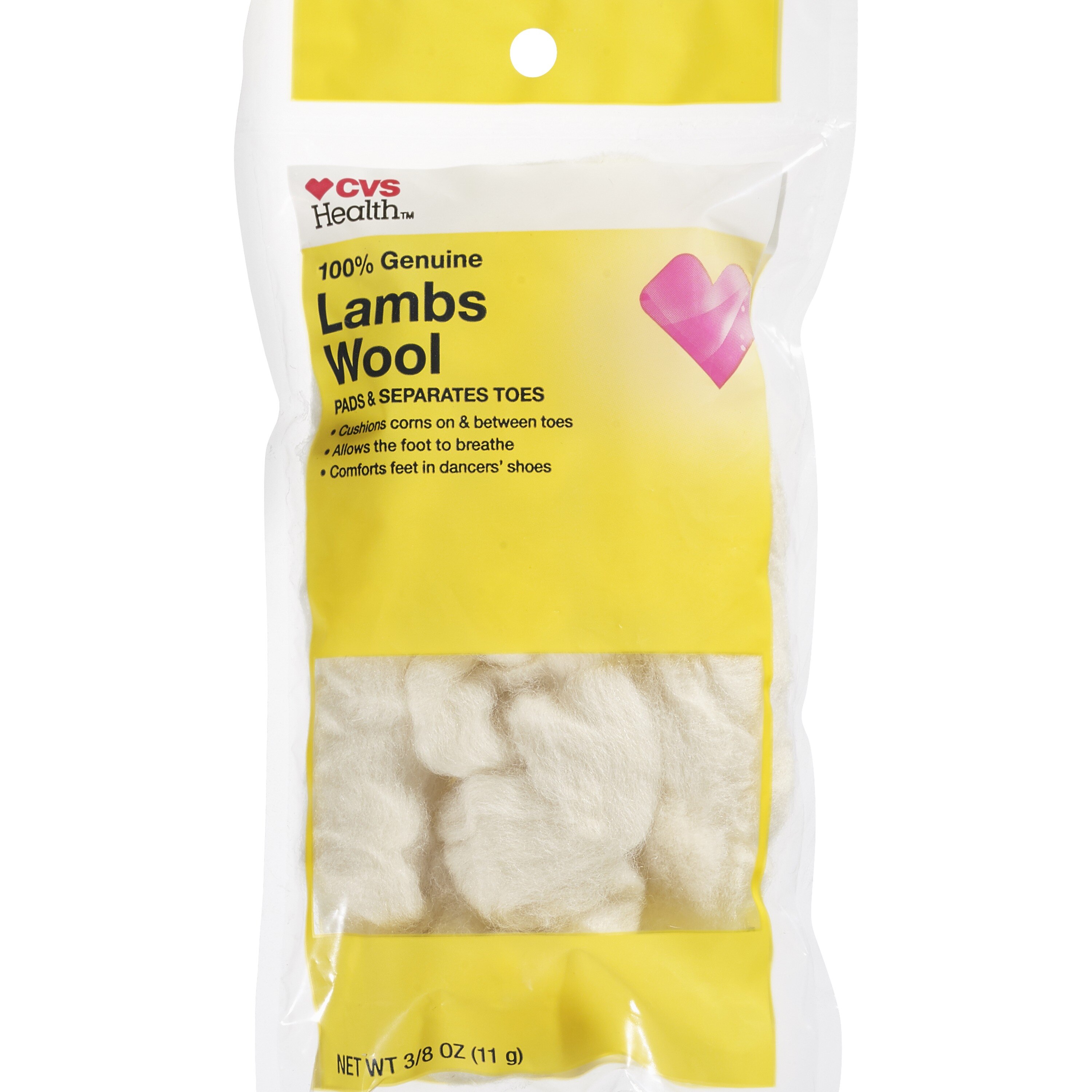 CVS Health Lambs Wool Padding