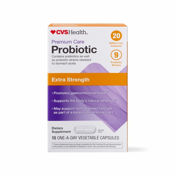 CVS Health Premium Care Probiotic Capsules