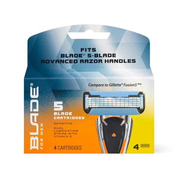 Blade Men's 5-Blade Razor Blade Refills