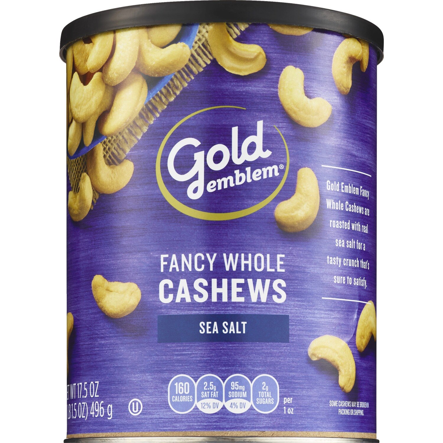 Gold Emblem Fancy Whole Cashews