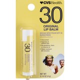 CVS Health Lip Balm Broad Spectrum, SPF 30, 0.14 OZ, thumbnail image 1 of 3