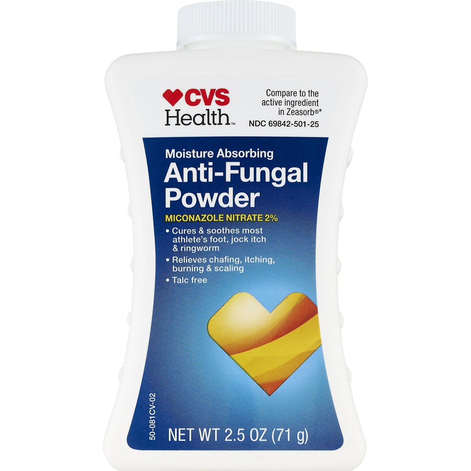 CVS Health Anti-Fungal Powder, 2.5 oz