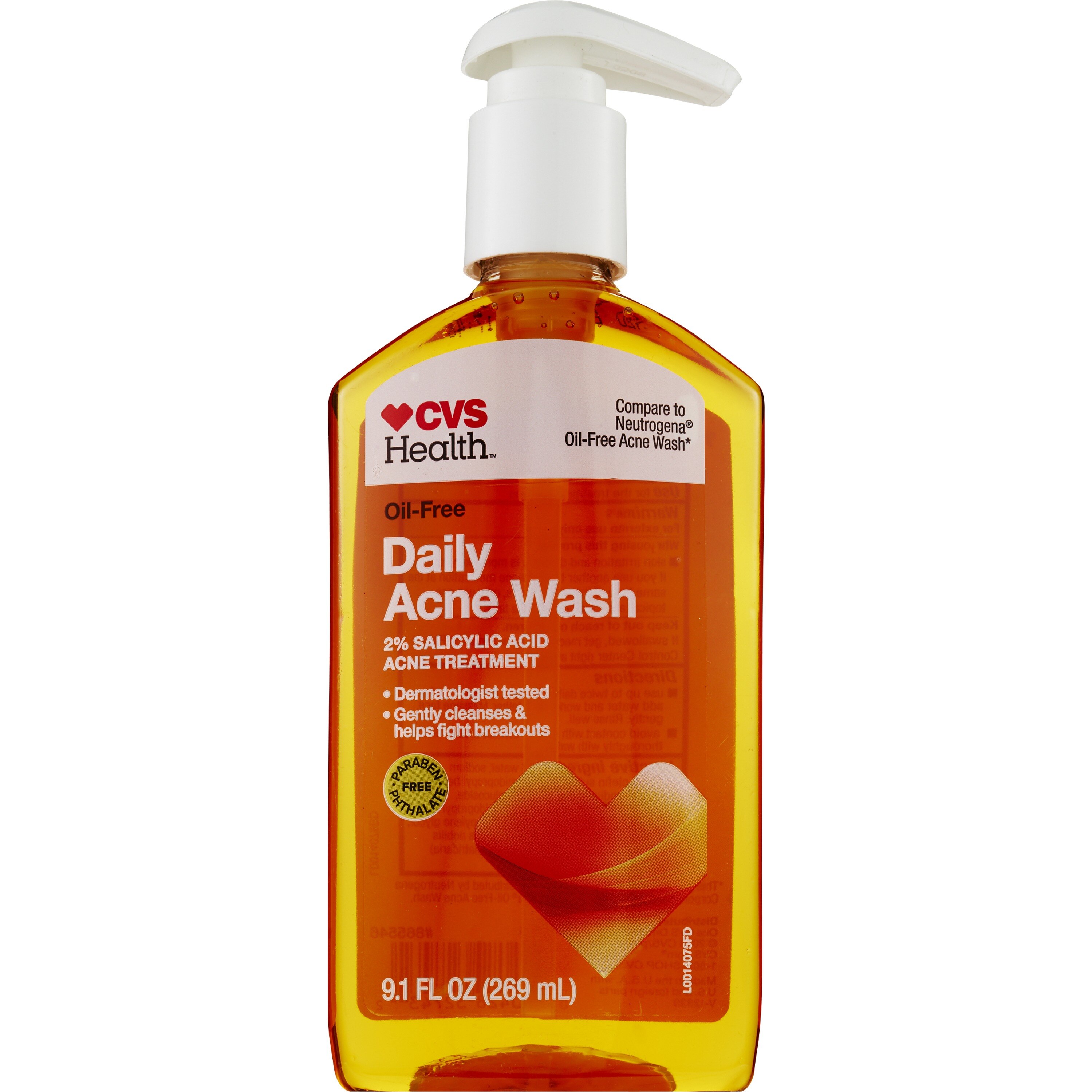 CVS Health Oil-Free Acne Wash Value Size, 9 OZ