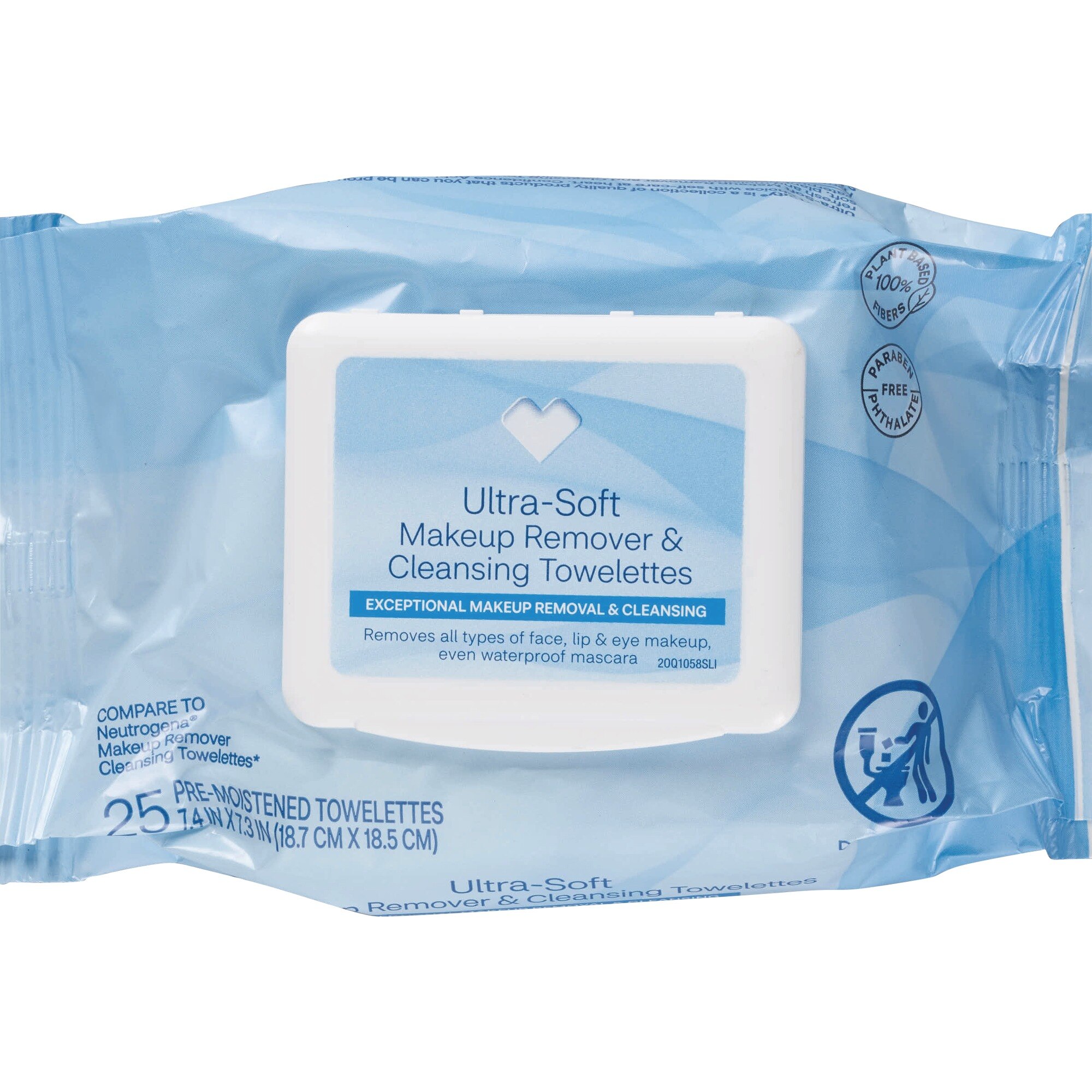 CVS Beauty Makeup Remover Towelettes, 25/Pack