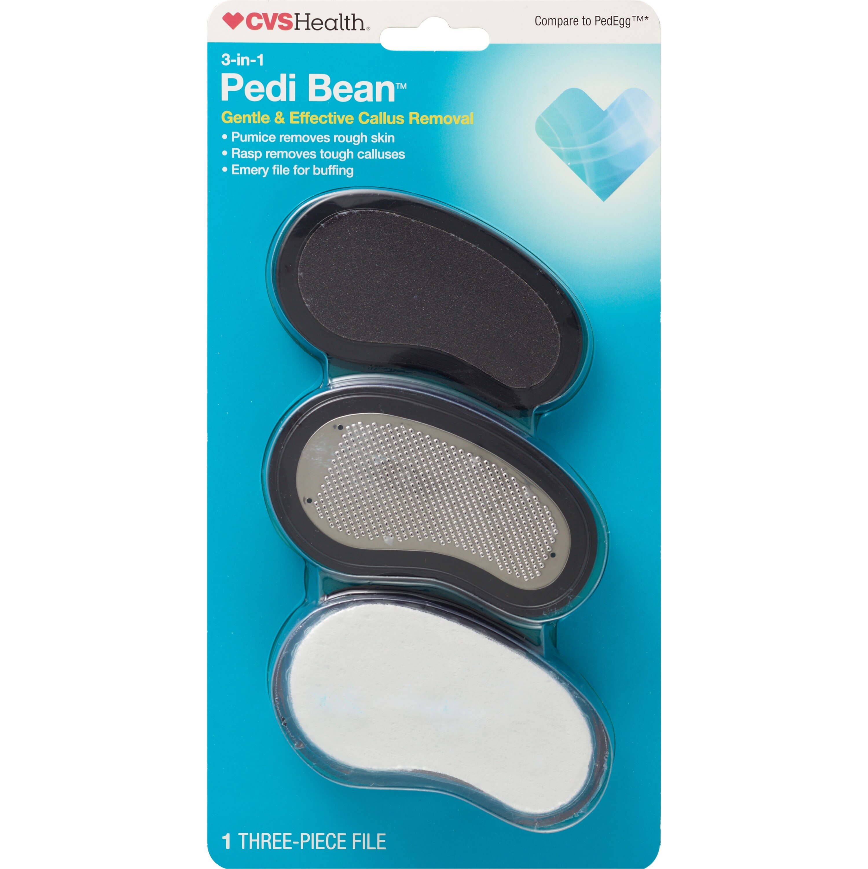 CVS Health 3-in-1 Pedi Bean