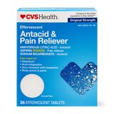 CVS Health Antacid & Pain Reliever Effervescent Tablets, thumbnail image 1 of 5