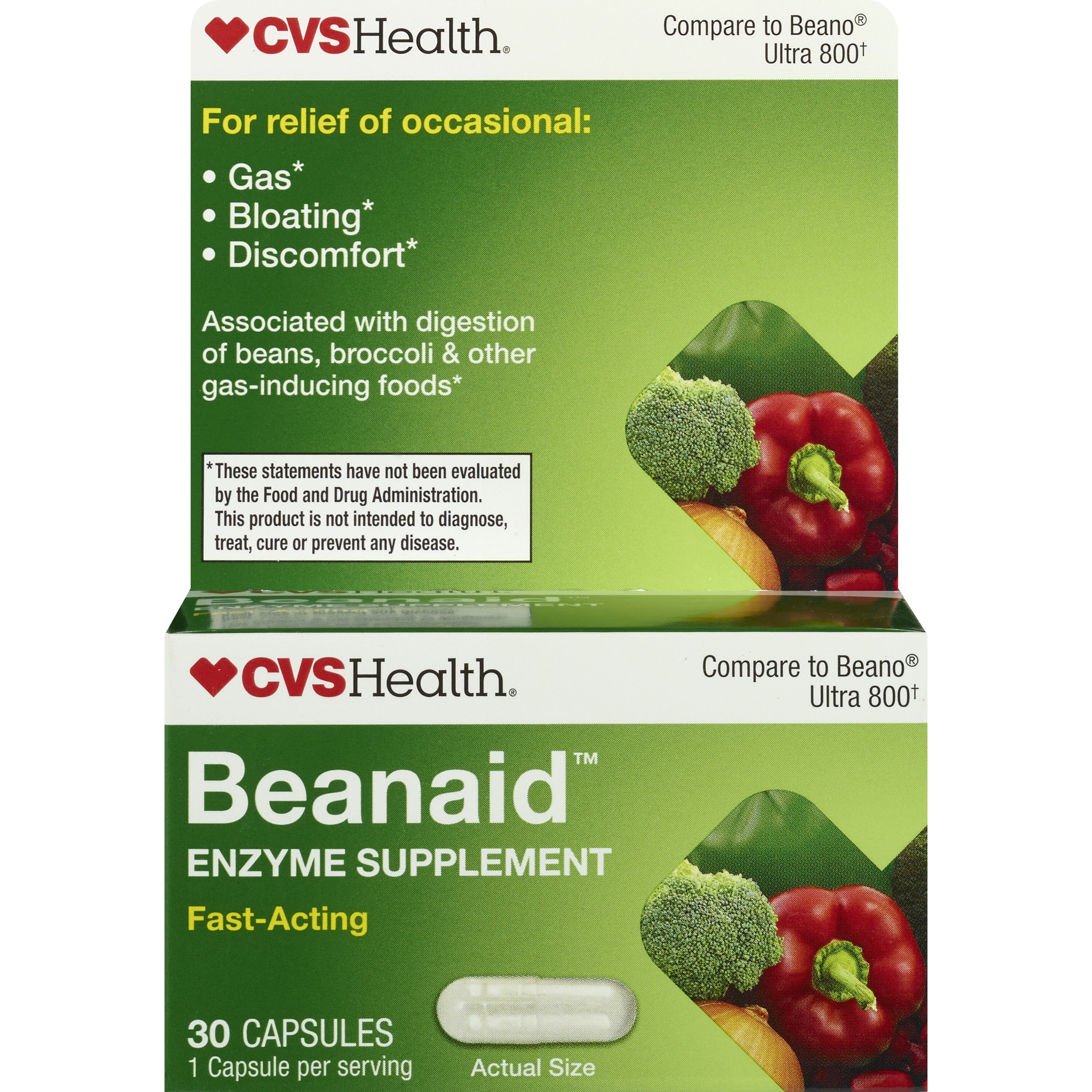 CVS Health Beanaid Fast Acting Capsules