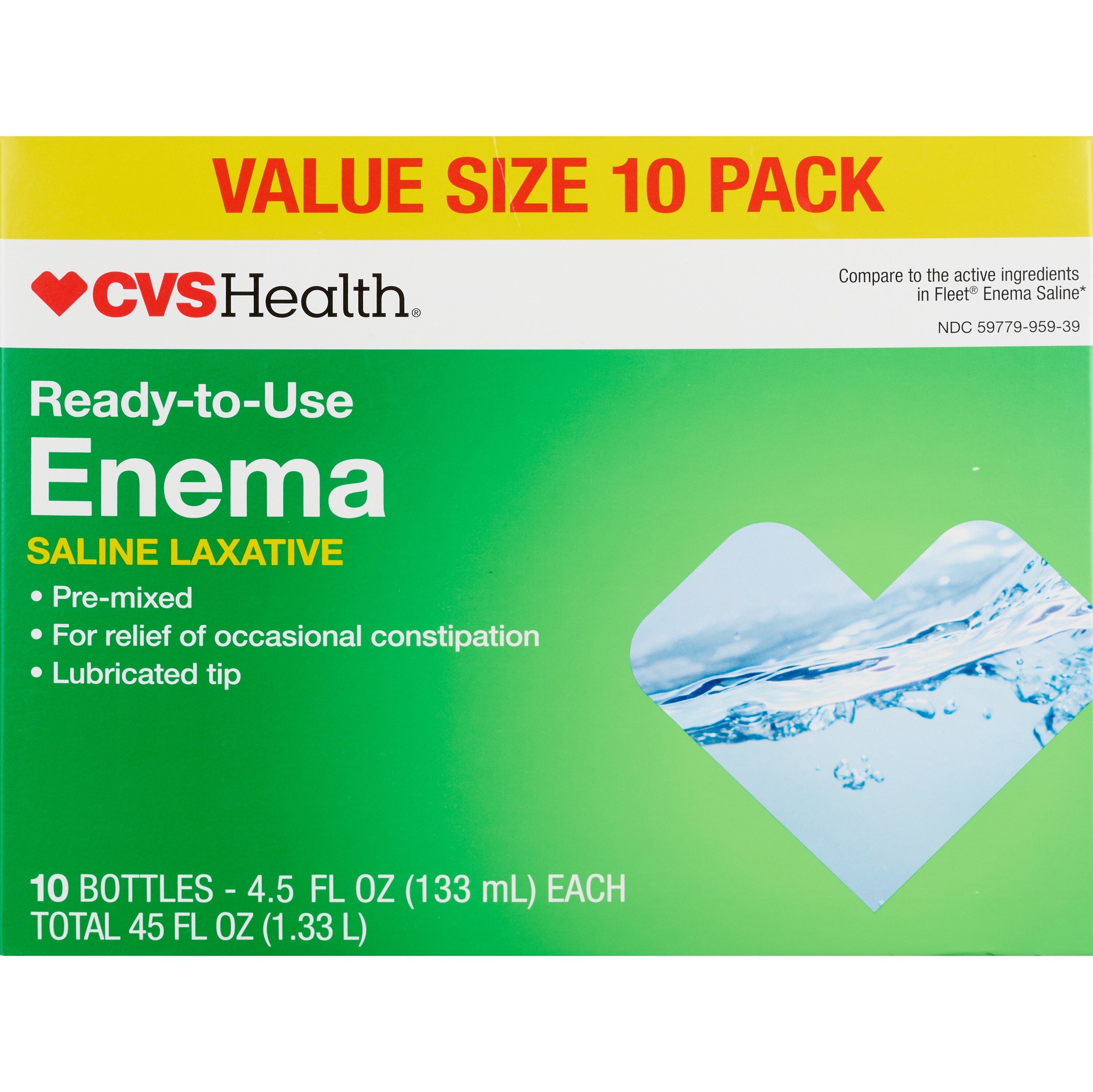 CVS Health Disposable Enema, Latex Free