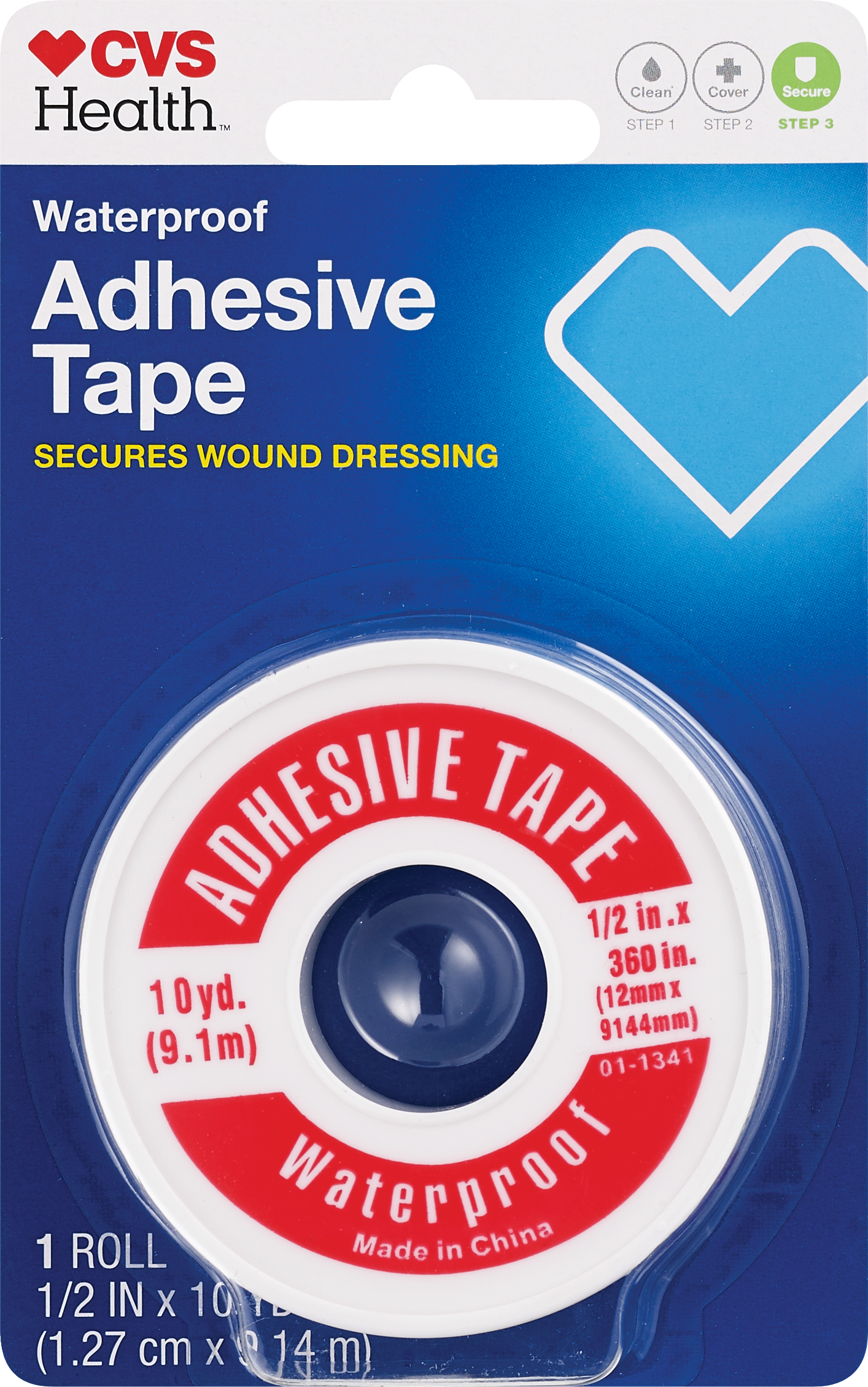 CVS Health Easy Tear Waterproof Adhesive Tape