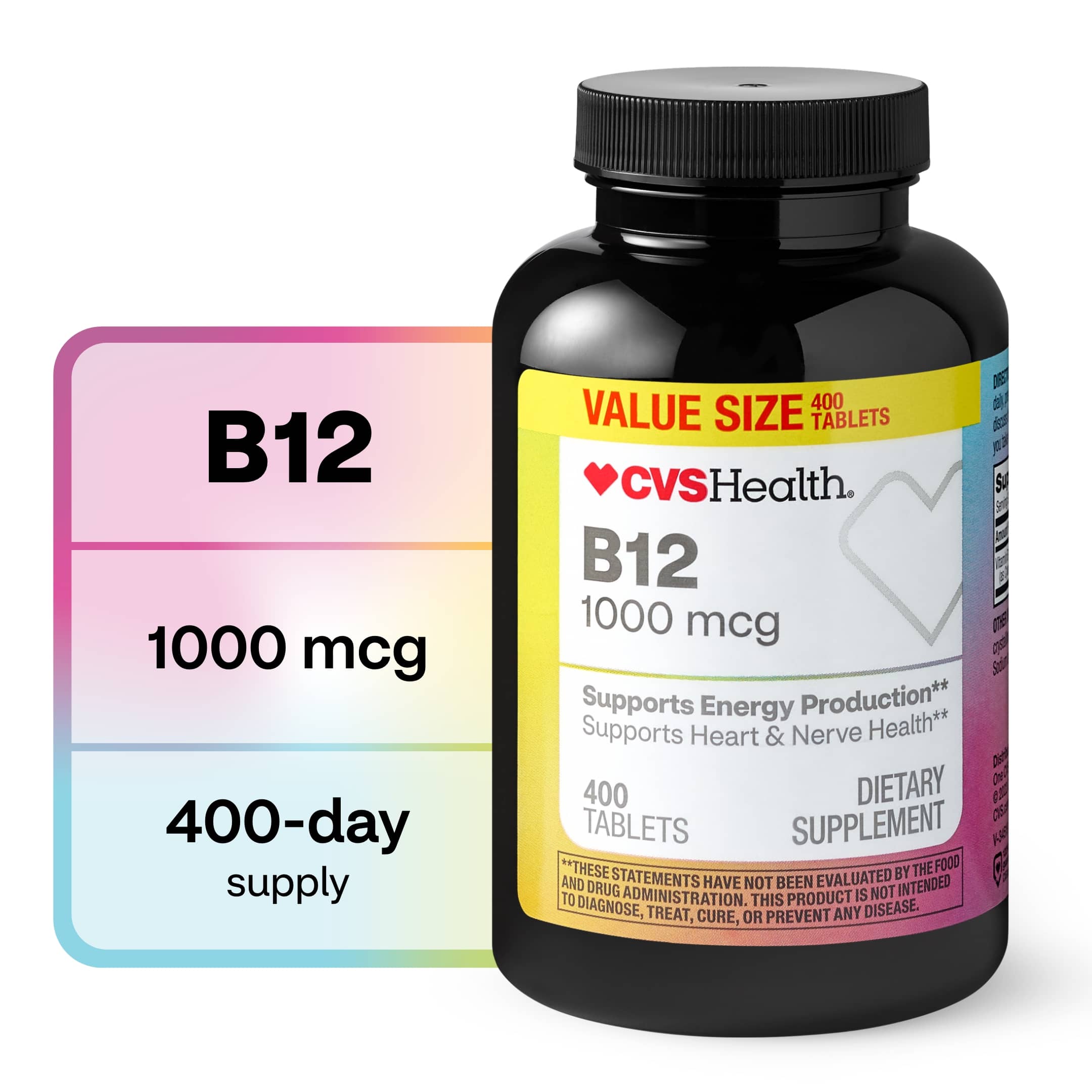 CVS Health Vitamin B12 Tablets