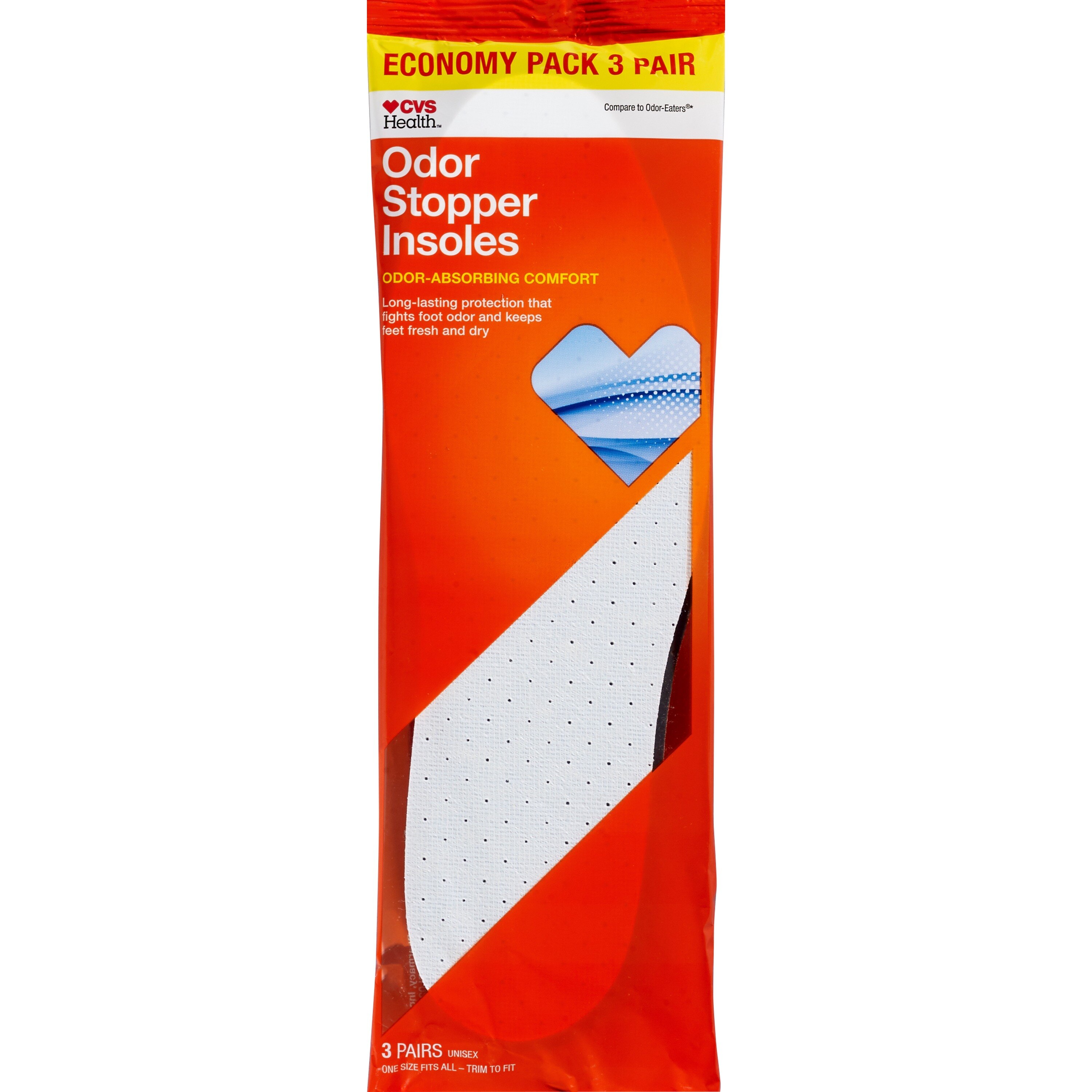 CVS Health Odor Absorbing Insoles