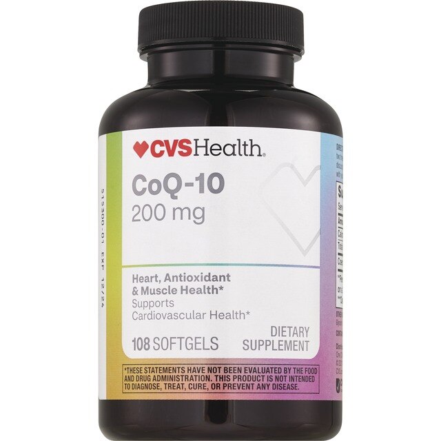 CVS Health 200 MG CoQ-10 Softgels