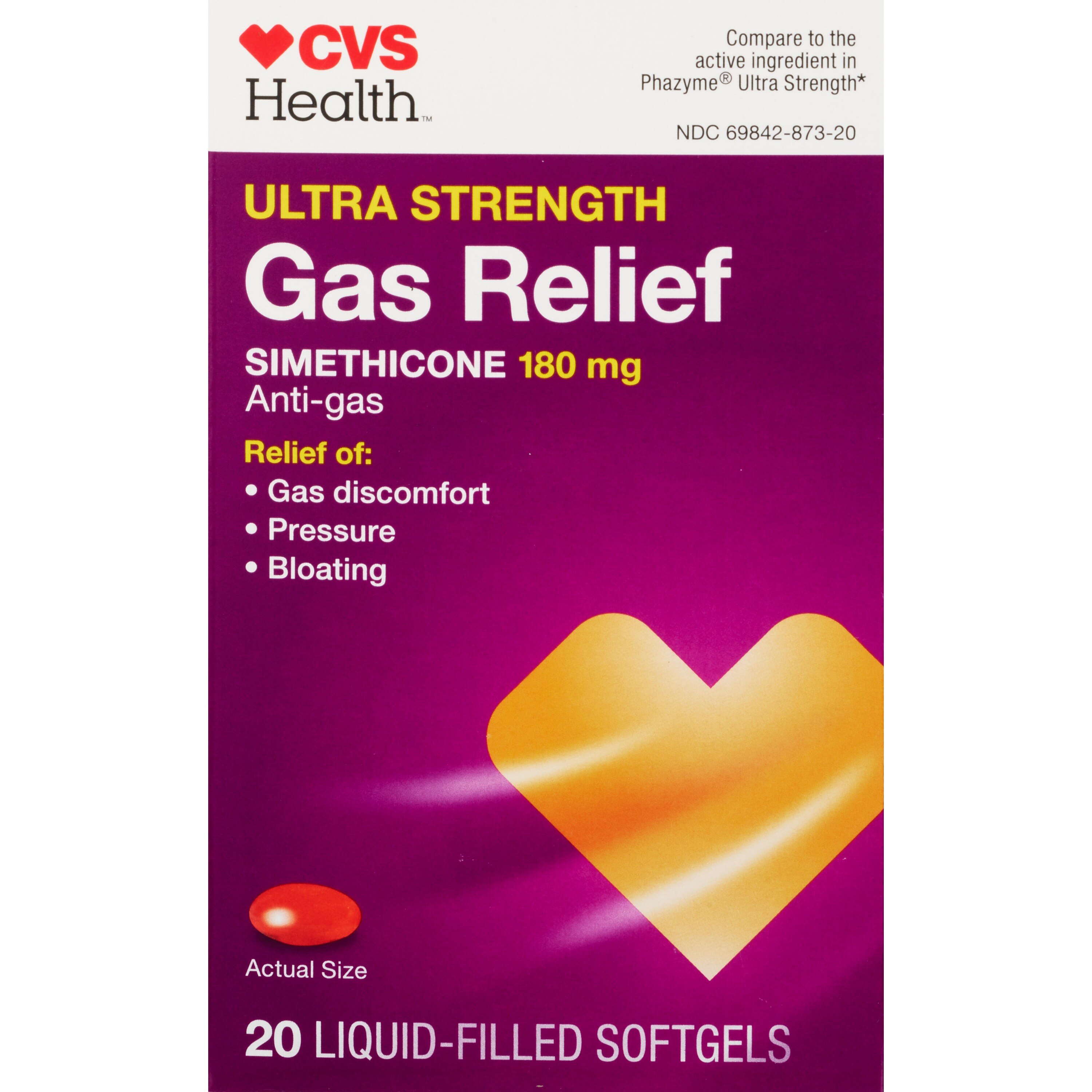 CVS Health Ultra Strength Gas Relief Softgels