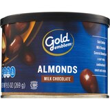 Gold Emblem Chocolate Covered Almonds, 9.5 oz, thumbnail image 1 of 5