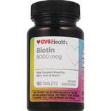 CVS Health Biotin Tablets, 150 CT, thumbnail image 1 of 5