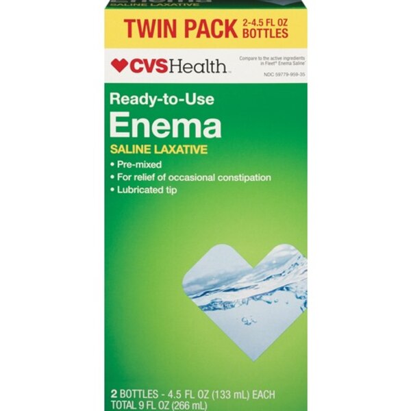 CVS Health Disposable Enema, Latex Free