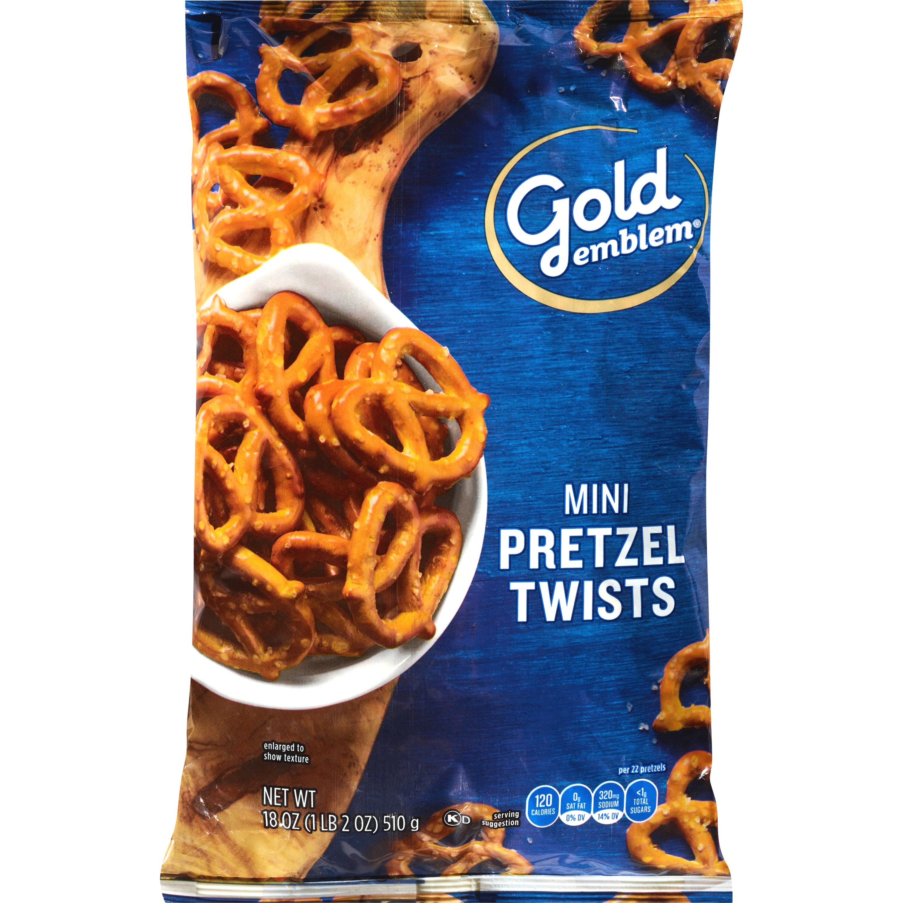 Gold Emblem Mini Pretzel Twists, 18 oz