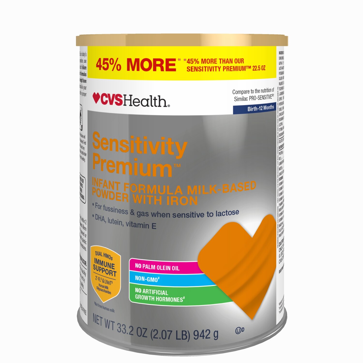 CVS Health Sensitivity Premium Infant Formula, 33.2 OZ