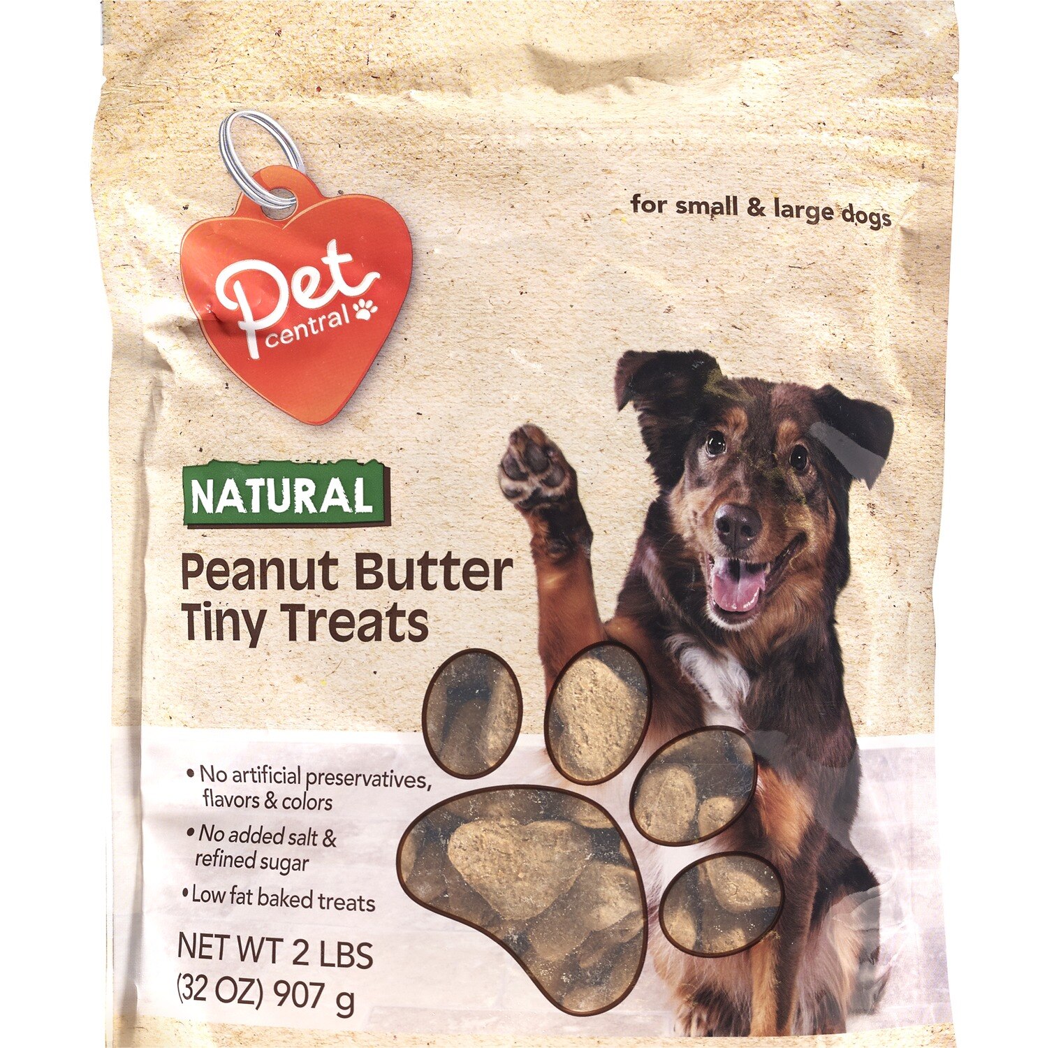 Pet Central Natural Peanut Butter Tiny Treats