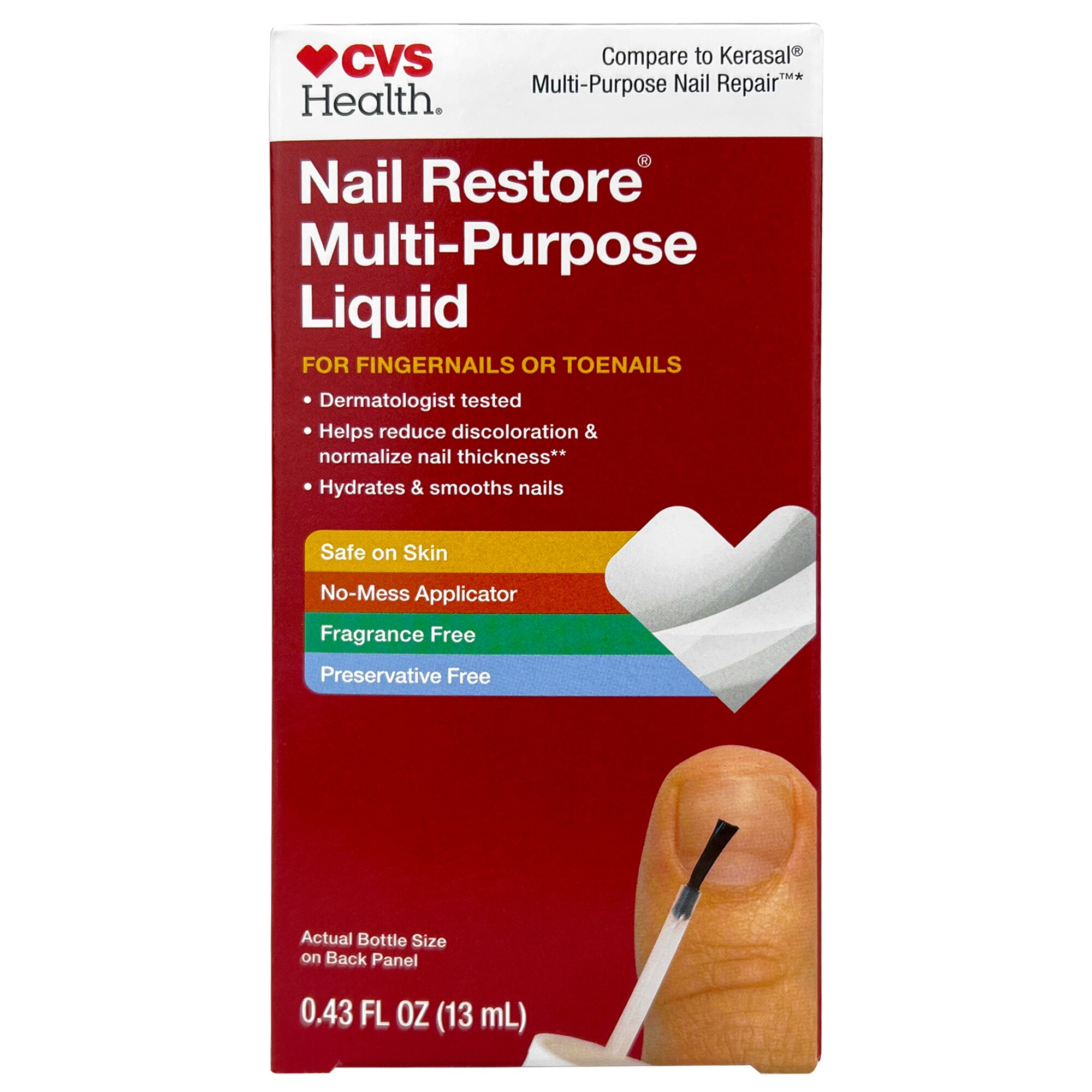 CVS Health Multi-Purpose Nail Restore, 0.43 OZ