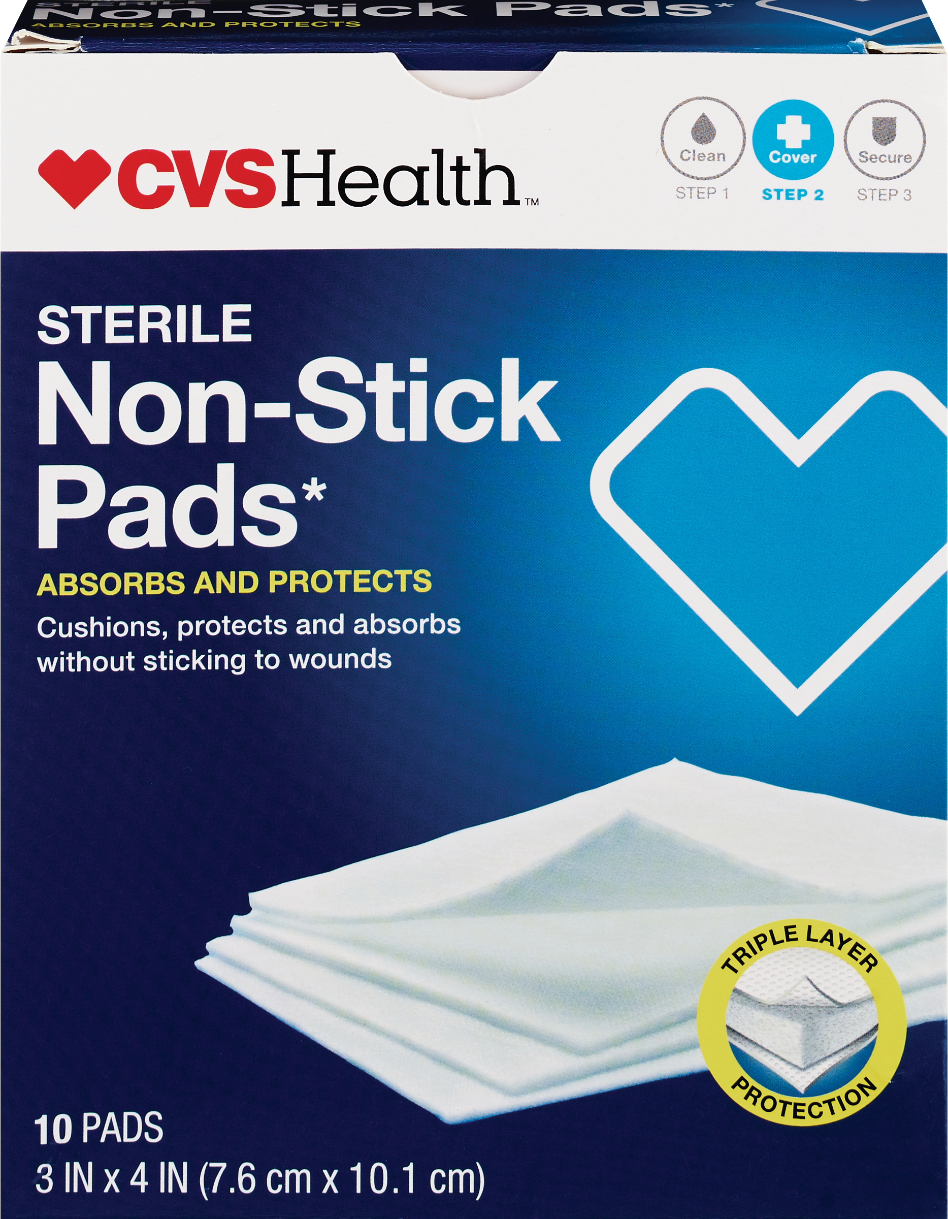 CVS Health Sterile Latex-Free Non-Stick Pads