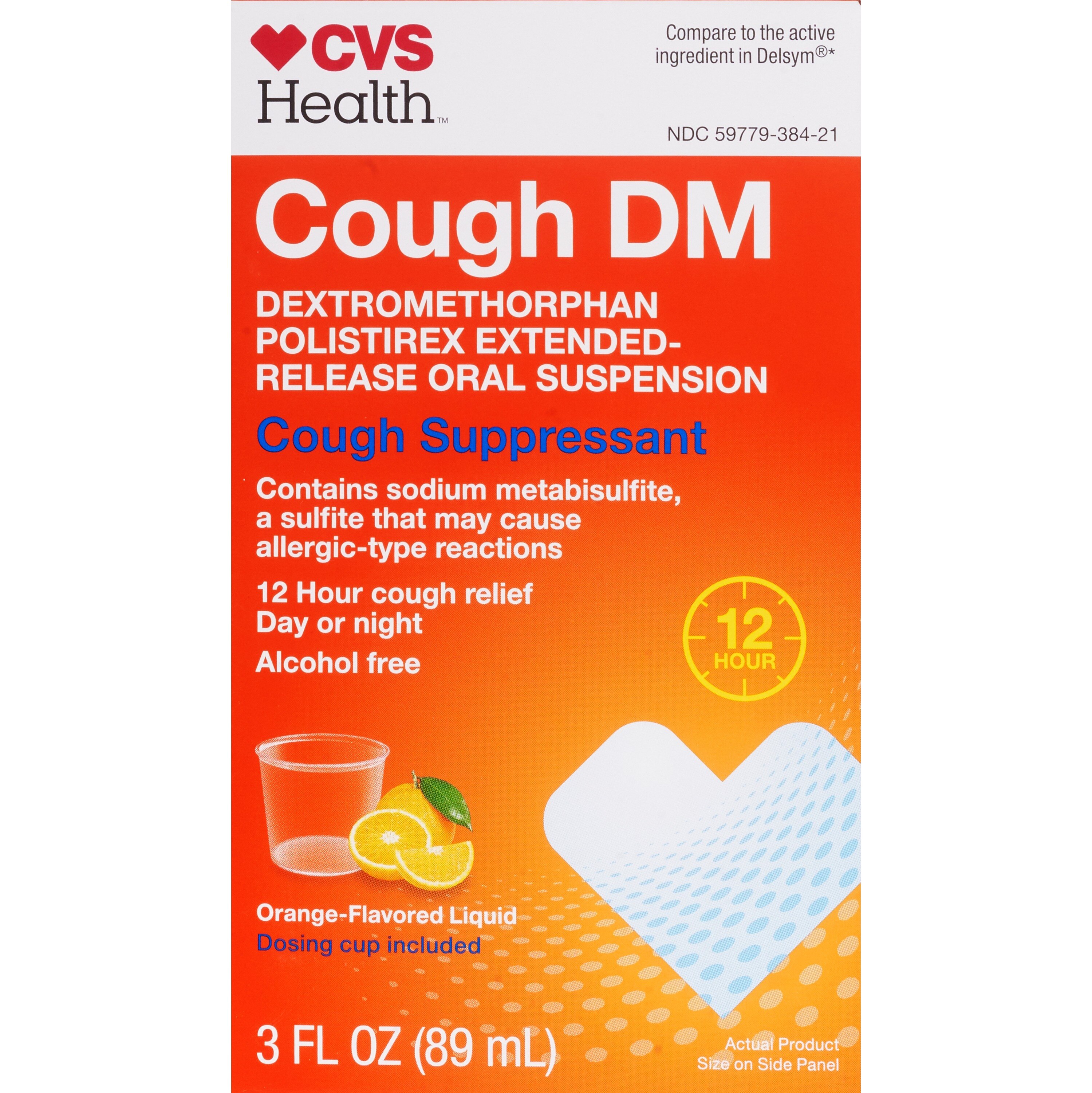 CVS Health Dextromethorphan Polistirex Extended-Release Oral Suspension ...