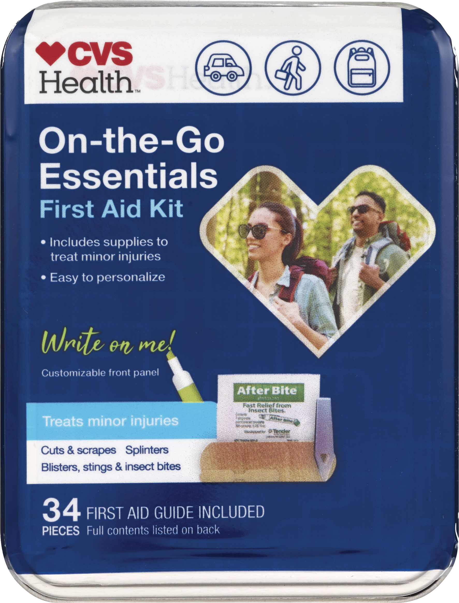 CVS Health First Aid On-the-Go Essentials Kit