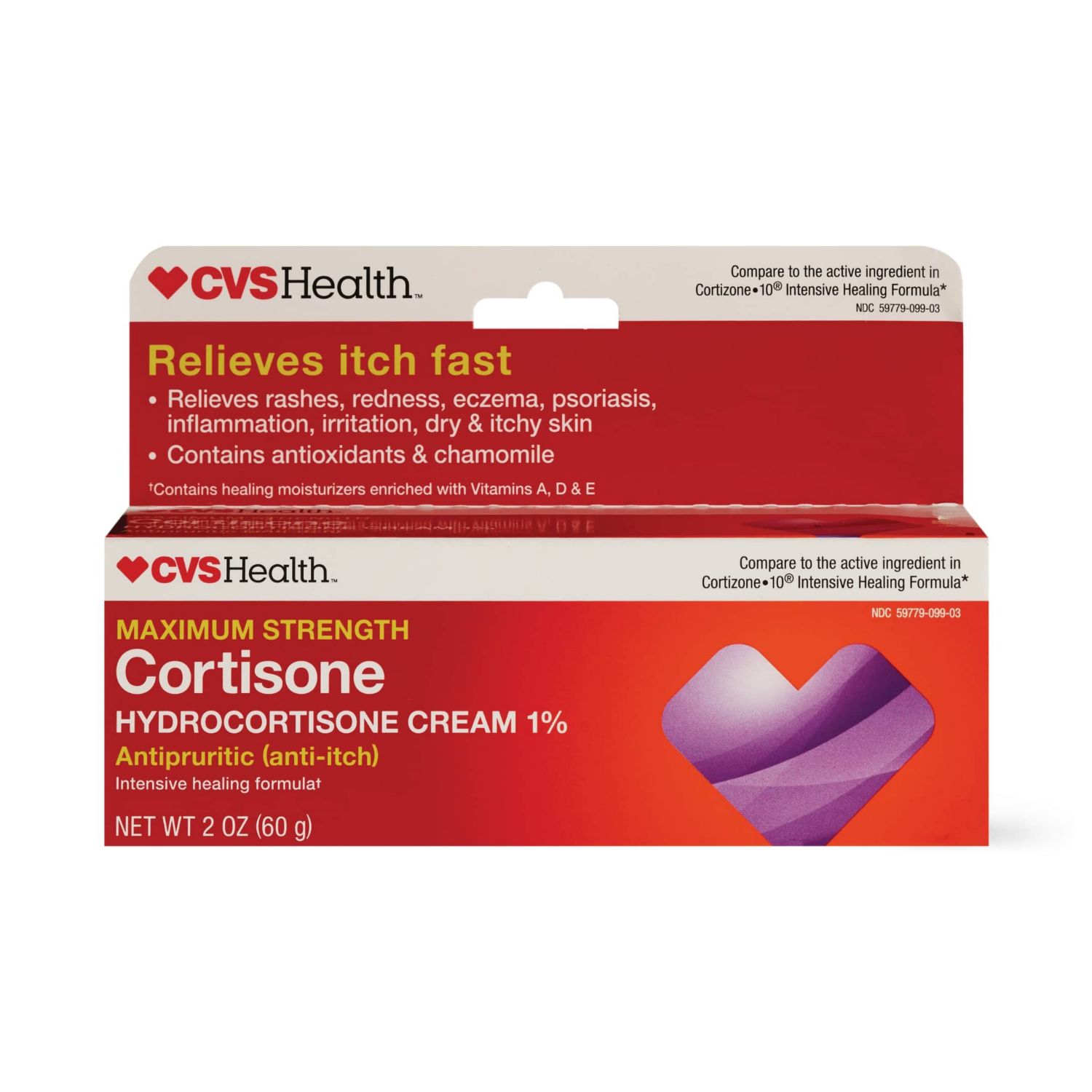 CVS Health, Maximum Strength Cortisone Anti-Itch Cream