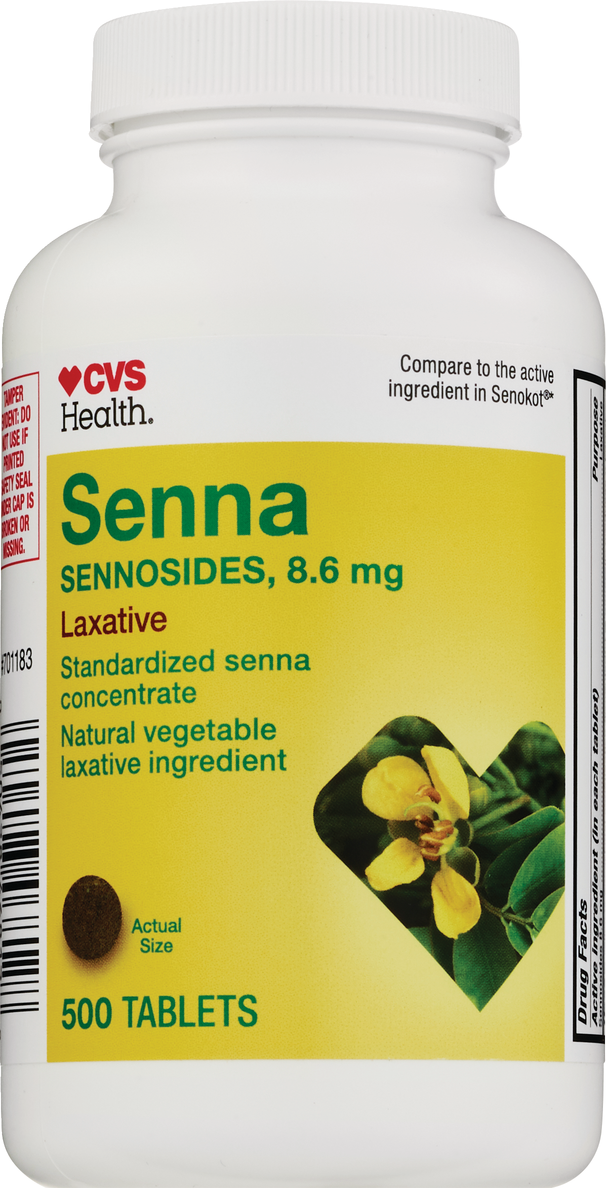 CVS Health Senna Natural Laxative Tablets