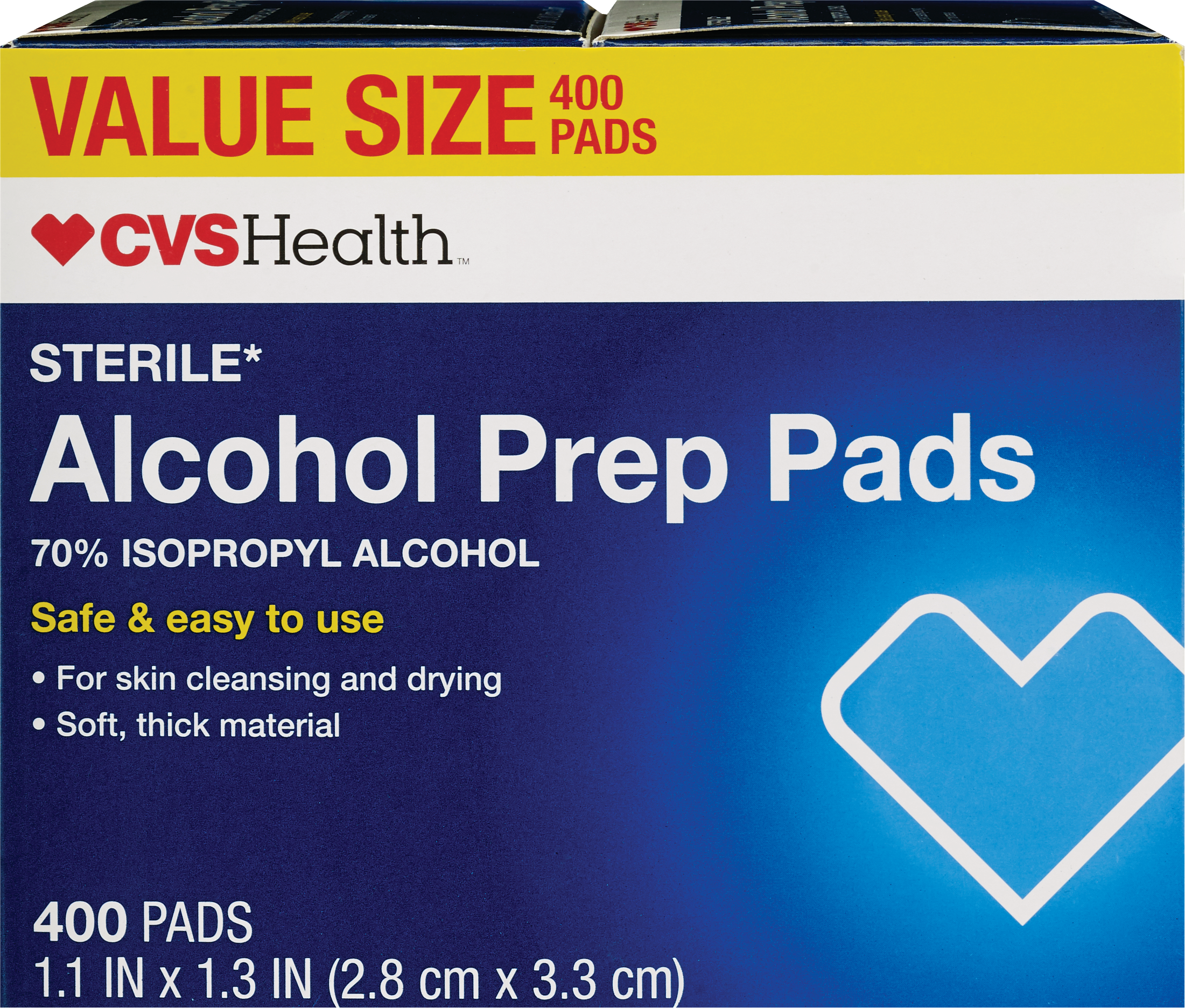 CVS Health 70% Isopropyl Alcohol Prep Pads