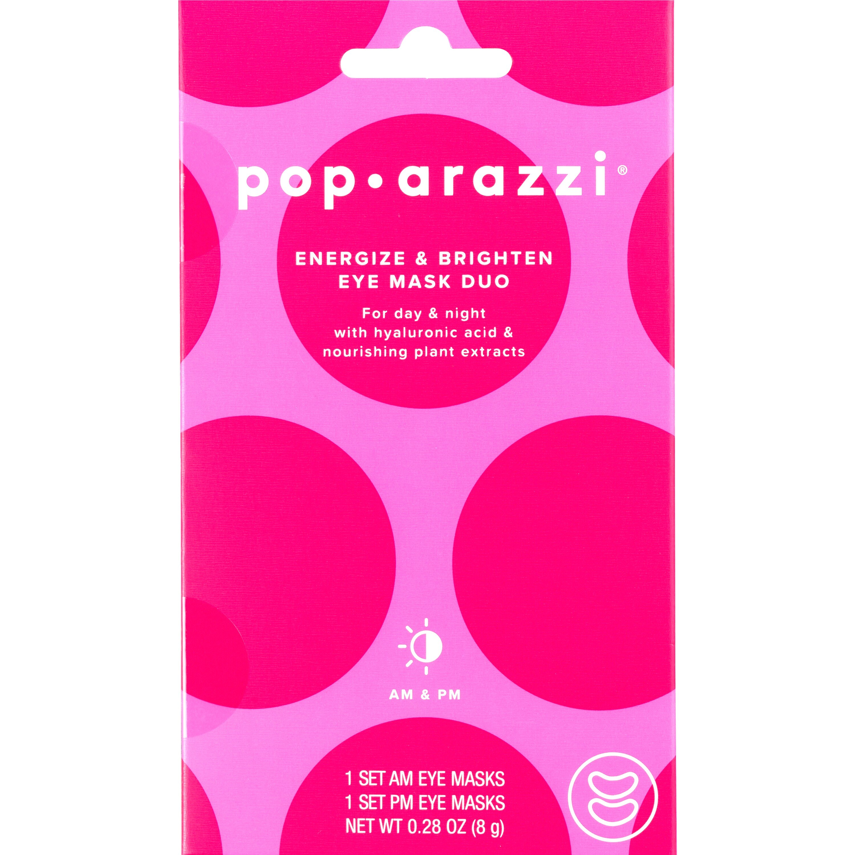 Pop-arazzi Energize & Brighten Eye Mask Duo