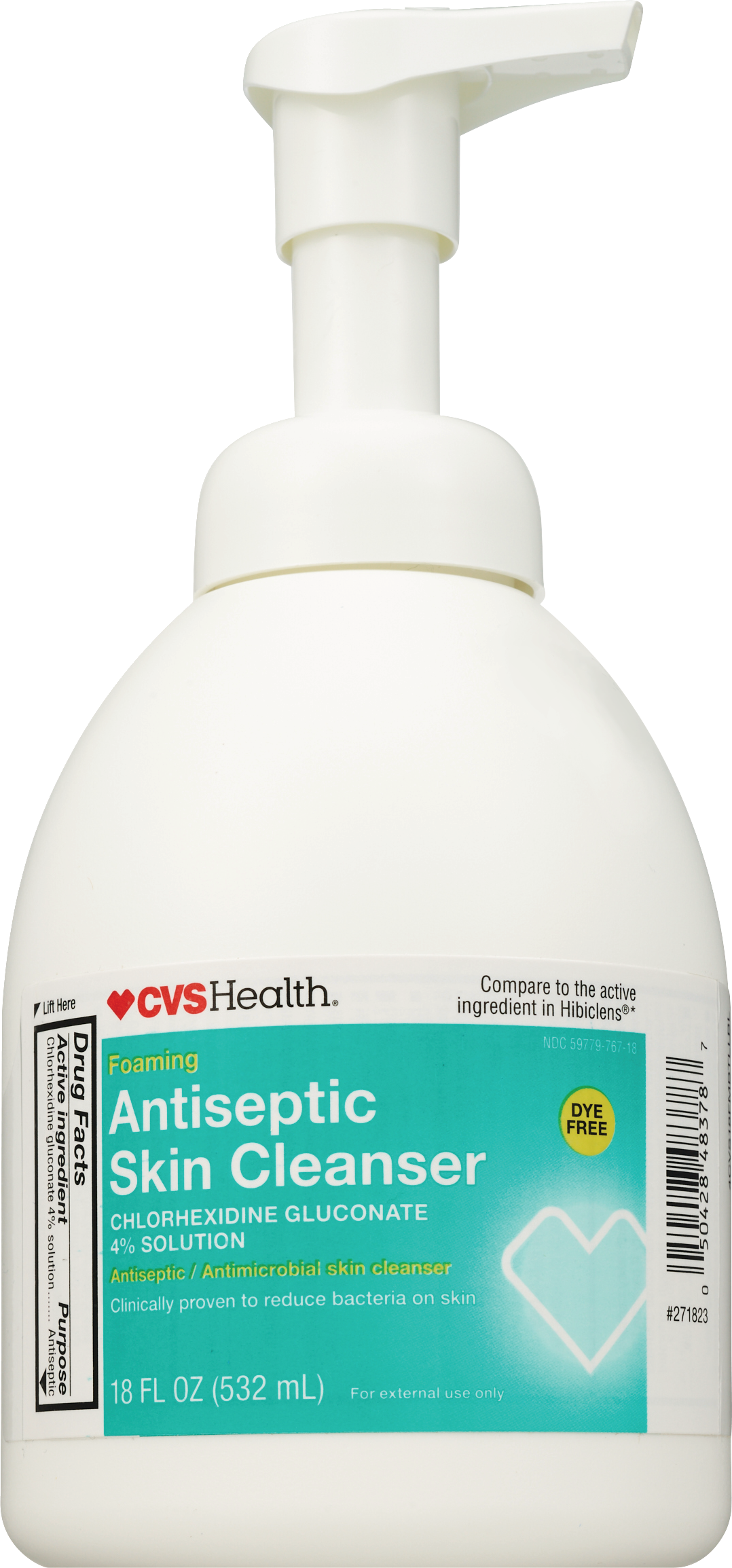 CVS Health Foaming Antiseptic Skin Cleanser, 18OZ