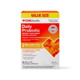 CVS Health Daily Probiotic 2 Billion CFU Capsules, thumbnail image 1 of 6