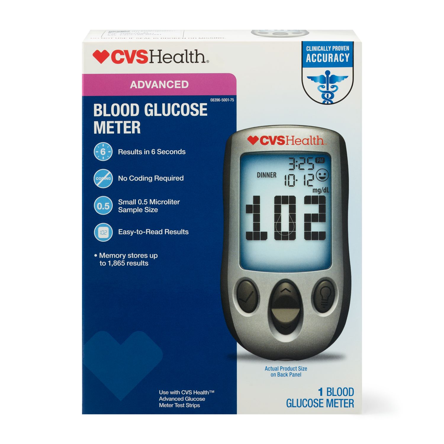 CVS Health Advanced Glucose Meter