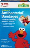 CVS Health Children's Anti-Bacterial Bandages, thumbnail image 1 of 3