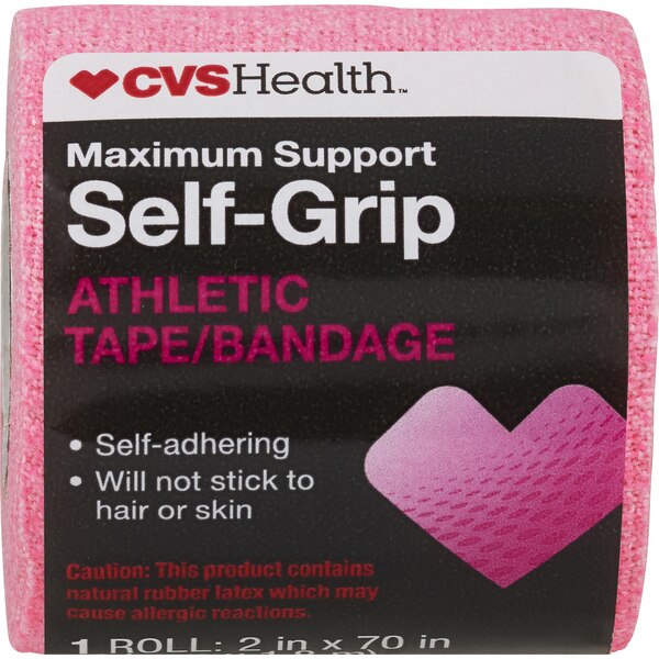 CVS Health Maximum Support Self Grip Athletic Bandage