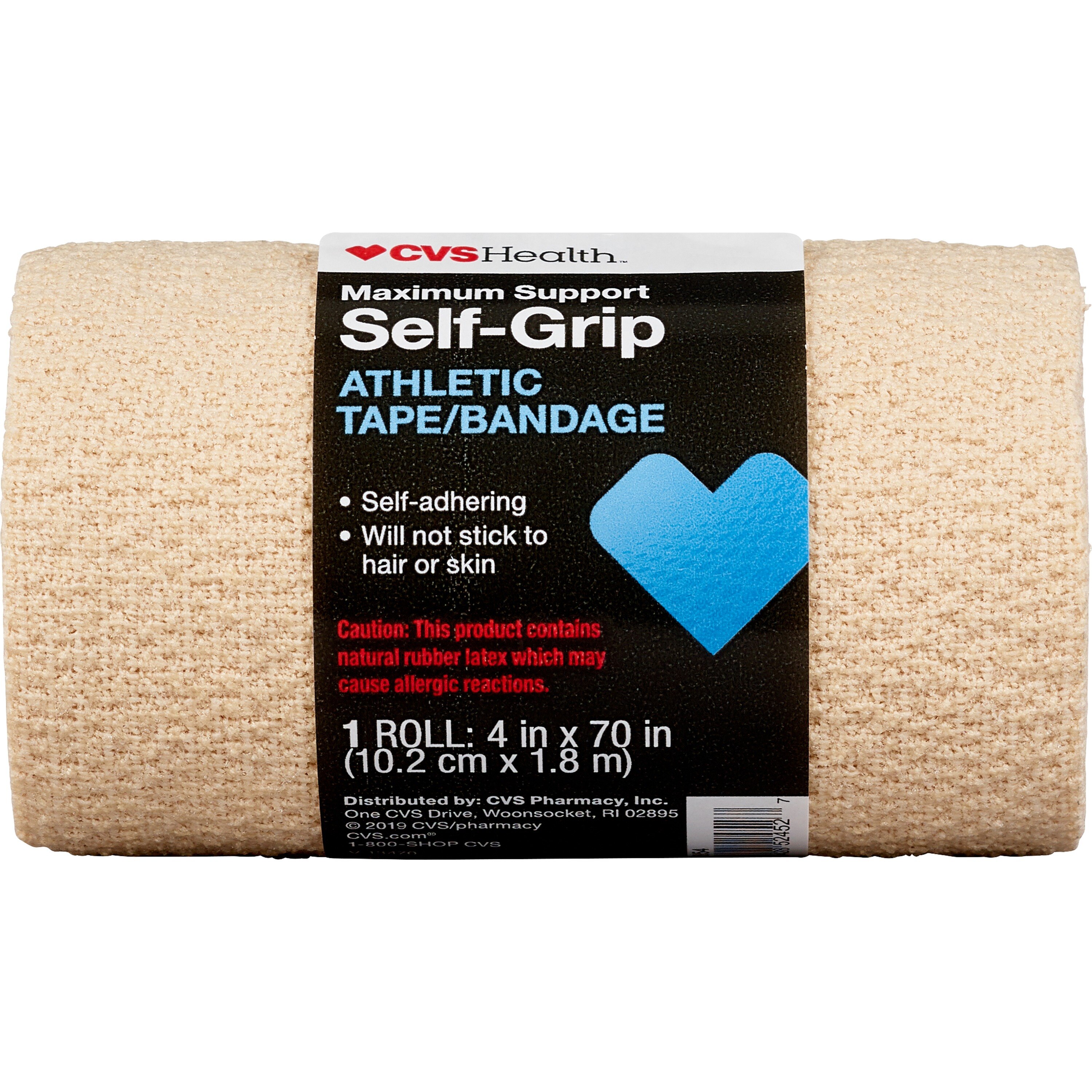 CVS Health Maximum Support Self Grip Athletic Bandage