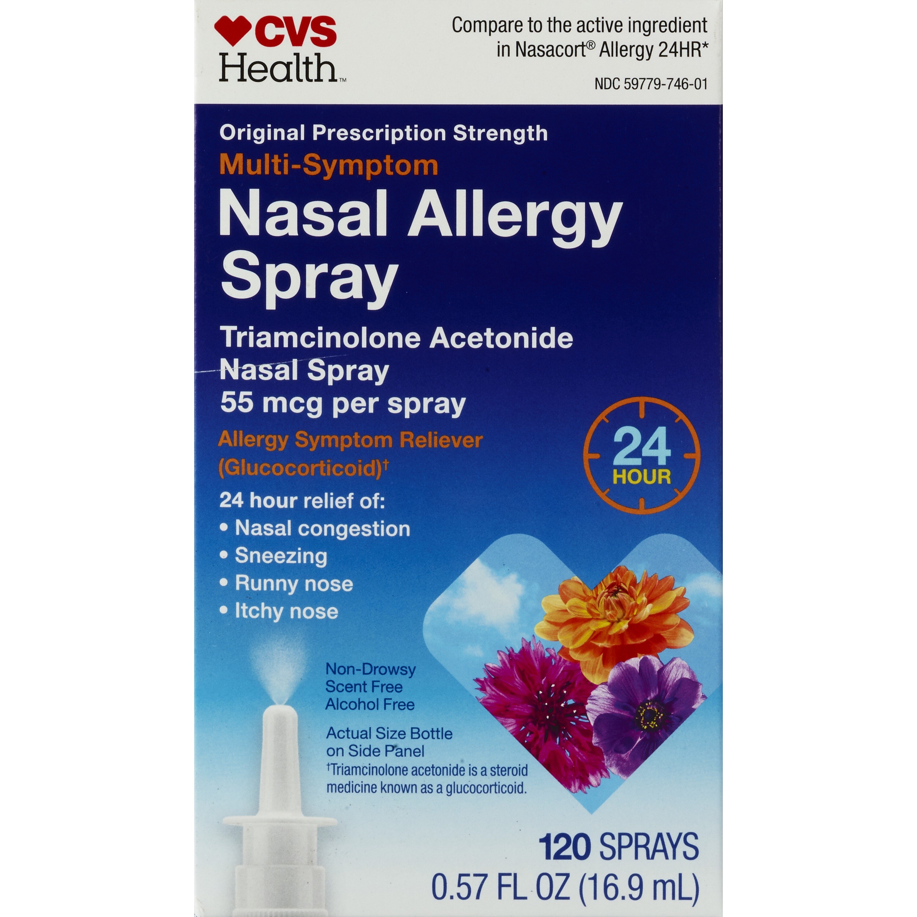 CVS Health 24HR Multi-Symptom Nasal Allergy Spray