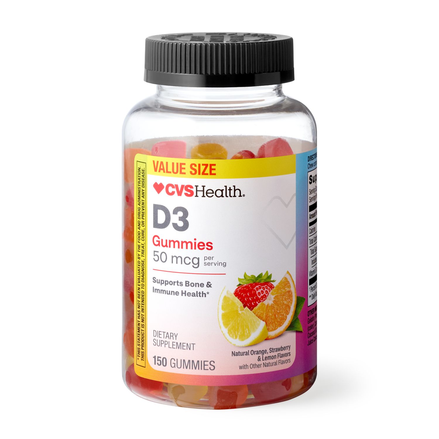 CVS Health Vitamin D3 Gummies, 150 CT