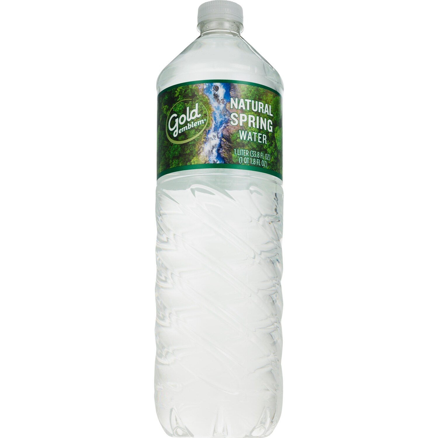 Gold Emblem Ice Canyon Natural Spring Water, 33.81 oz