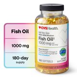 CVS Health Wild Alaskan Fish Oil Softgels, thumbnail image 1 of 10