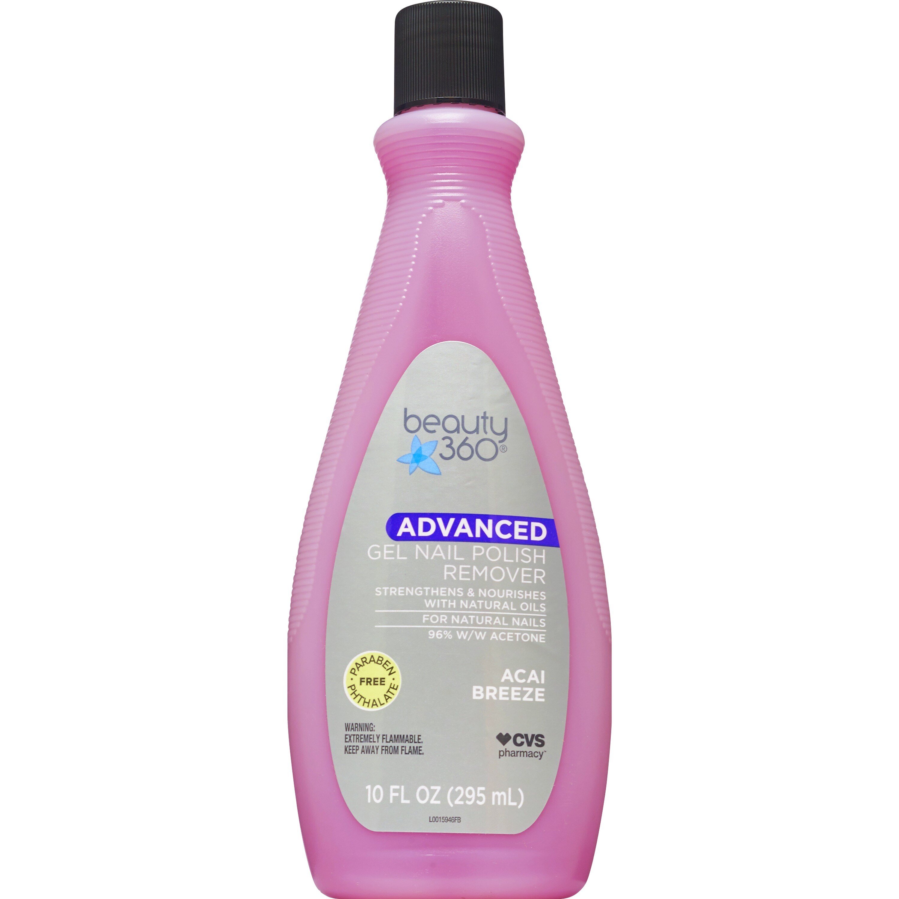 Beauty 360 Advanced Gel Nail Polish Remover, 10 OZ