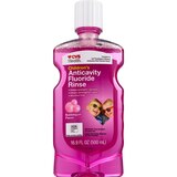 CVS Health Kids Anticavity Fluoride Rinse, Bubblegum, 16.9 OZ, thumbnail image 1 of 4