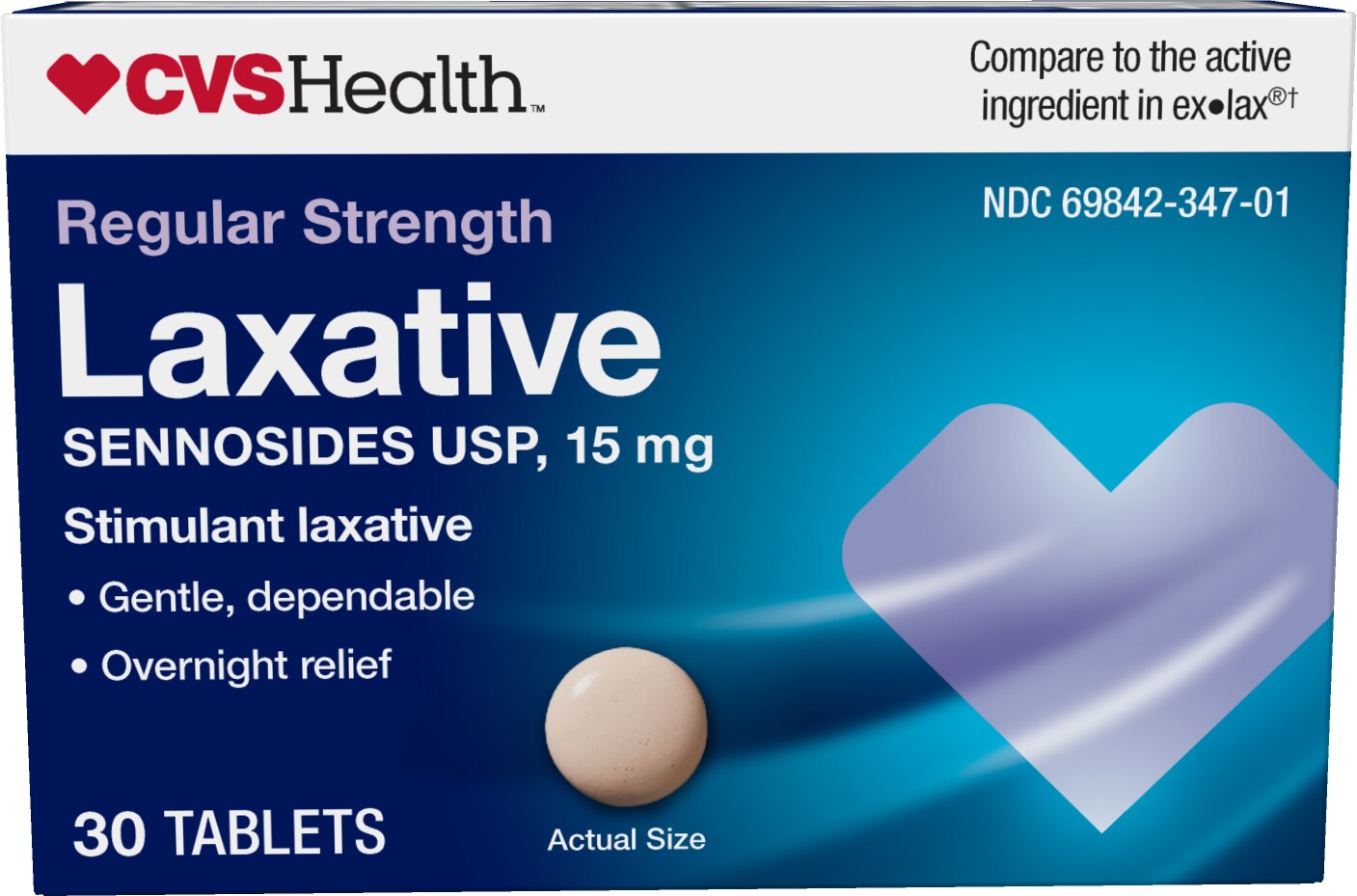 CVS Health Regular Strength Laxative Tablets