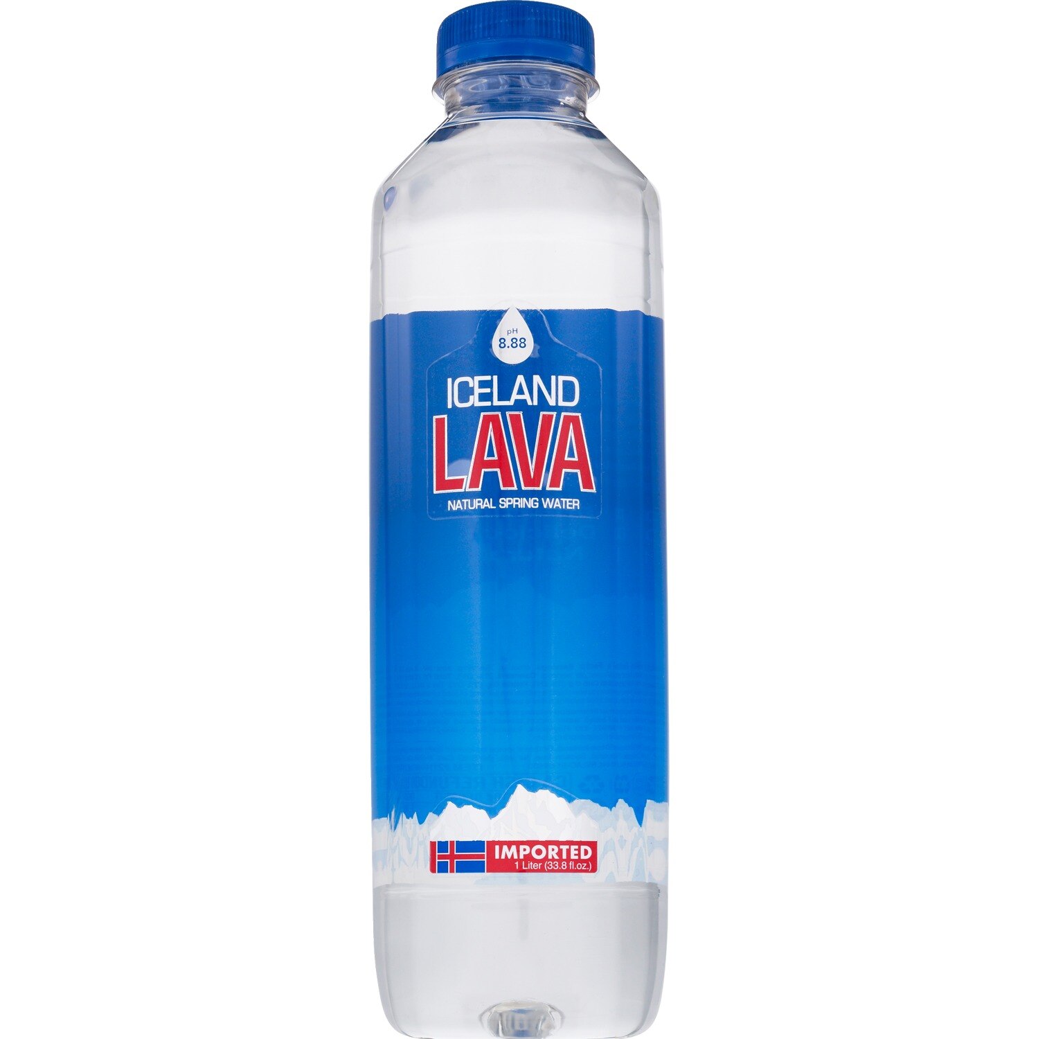 Iceland Lava Natural Spring Water, 1 L