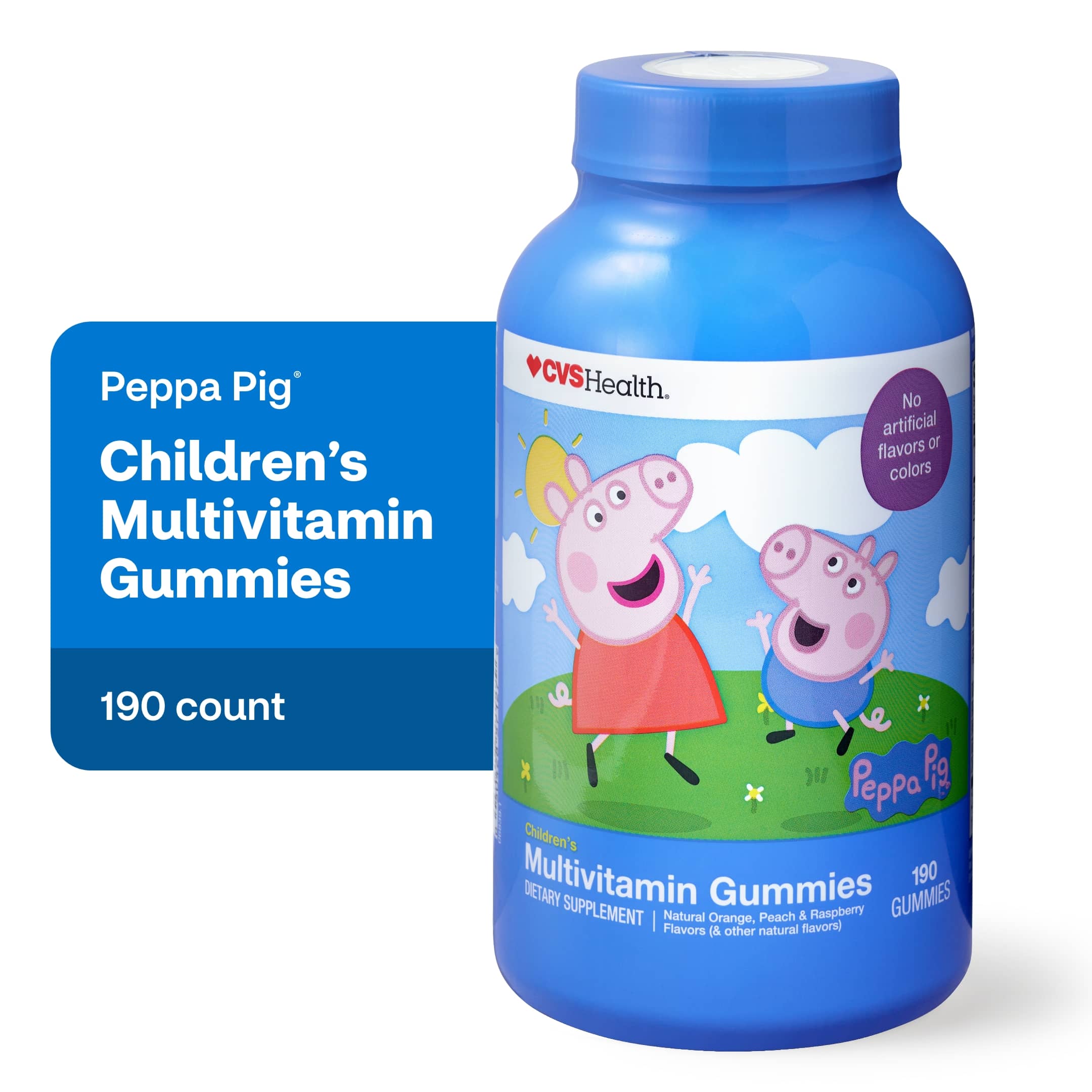 CVS Health Kid's Multivitamin Gummy, Peppa Pig, 190 CT