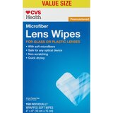 CVS Health Microfiber Pre-moistened Lens Wipes, 150 CT, thumbnail image 1 of 6