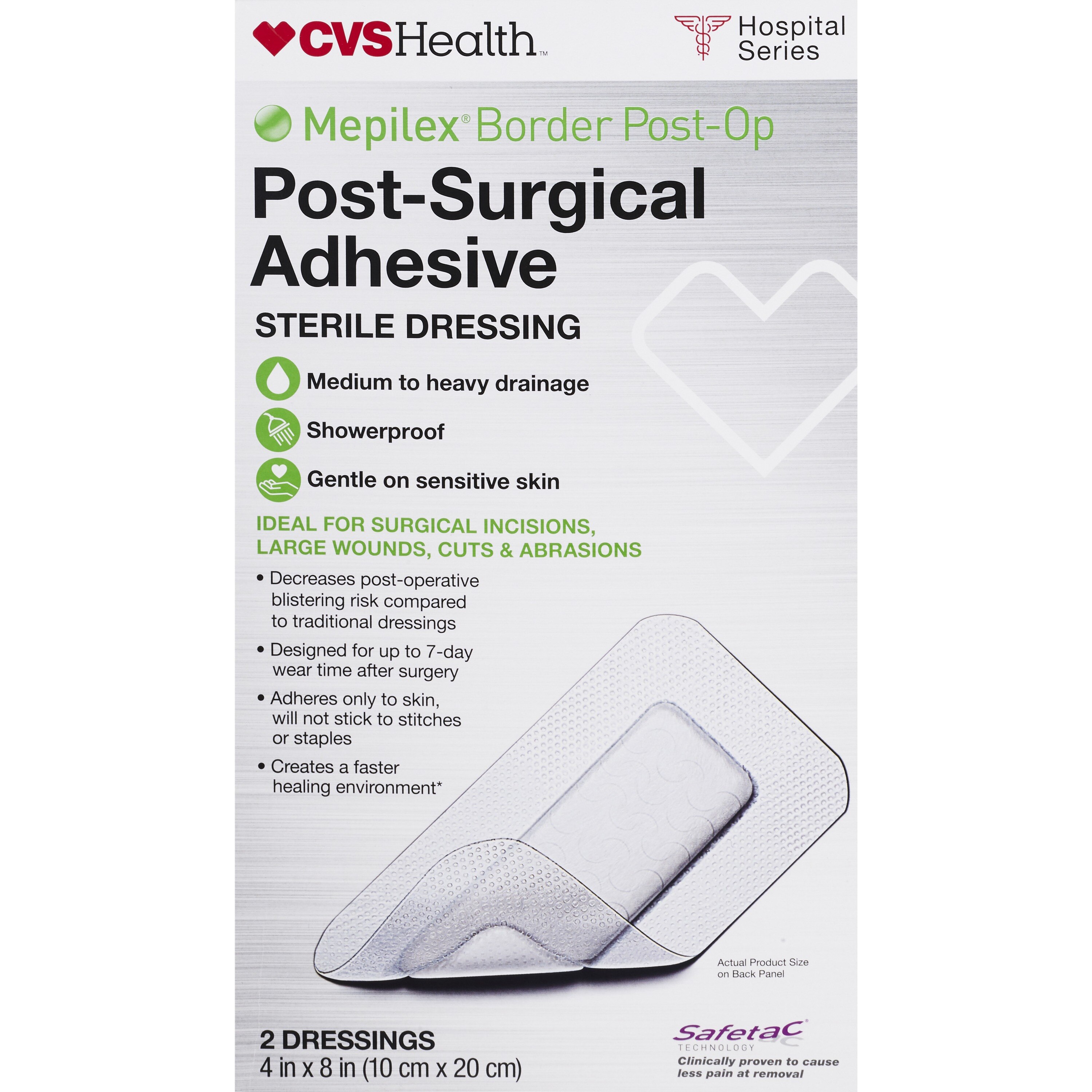 CVS Health Post-Surgical Adhesive Sterile Dressing